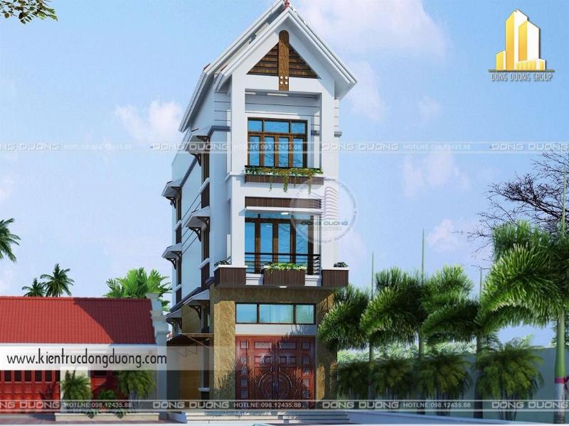 Thiết kế nội thất thông minh cho mẫu nhà ống đẹp 3 tầng 5m